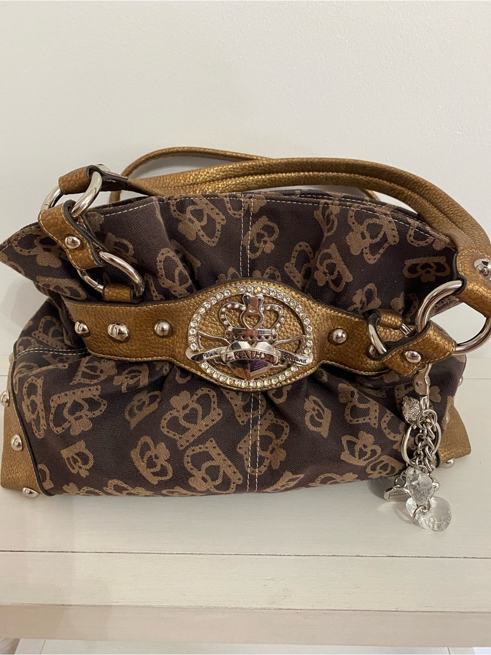 Kathy Van Zeeland HandBag Brown